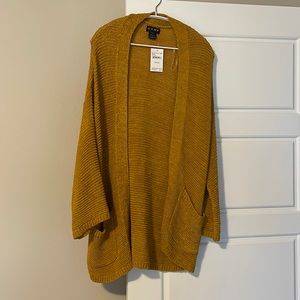 Ceny mustard yellow Cardigans Crochet